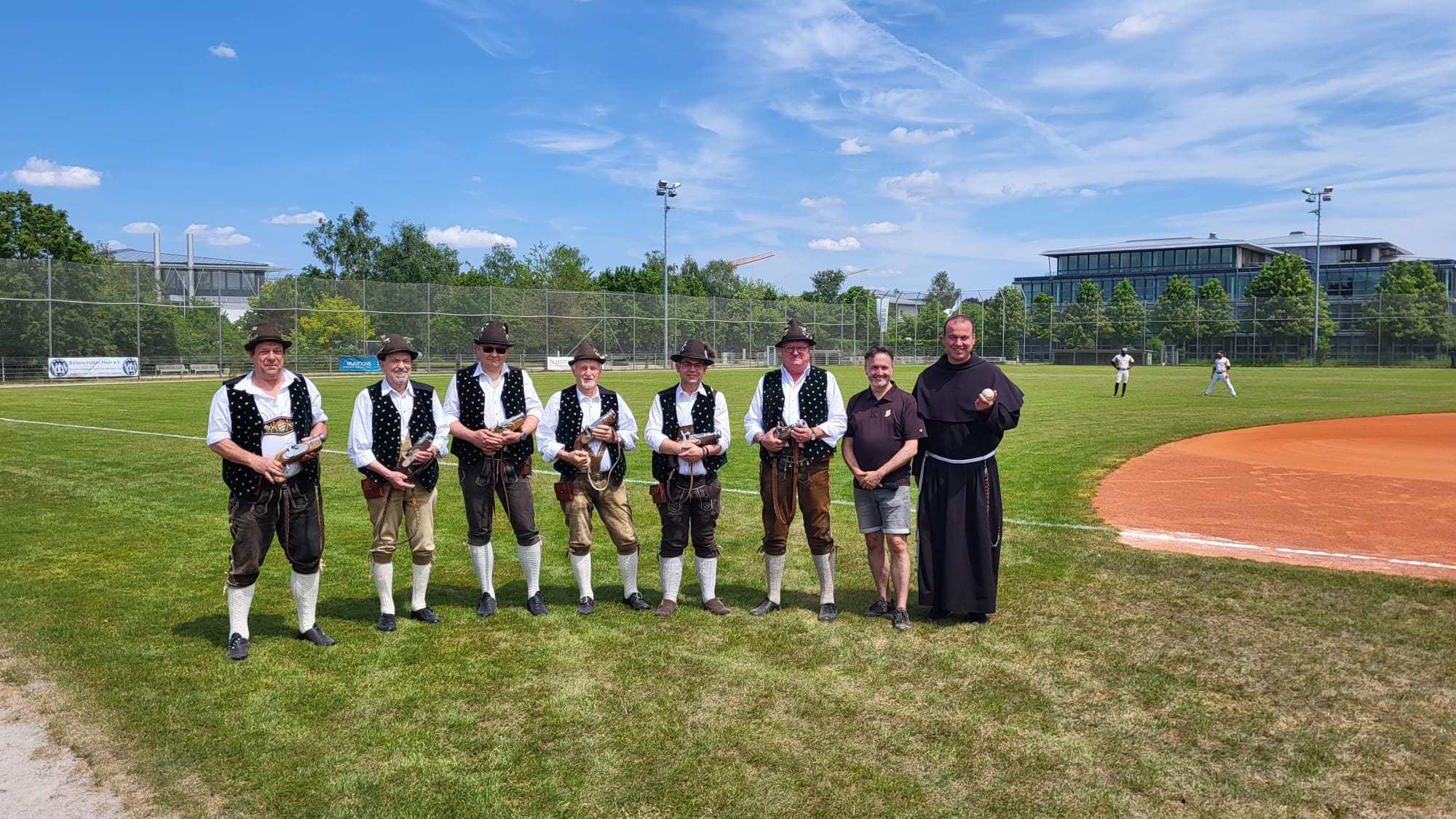 Eröffnung Heimspiel Disciples Haar (Baseball BL) (Quelle privat)